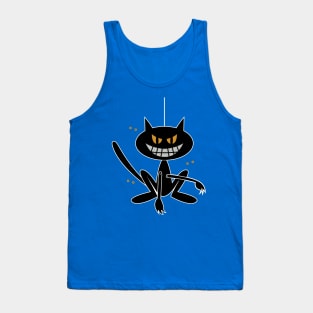 Black Cat Tank Top